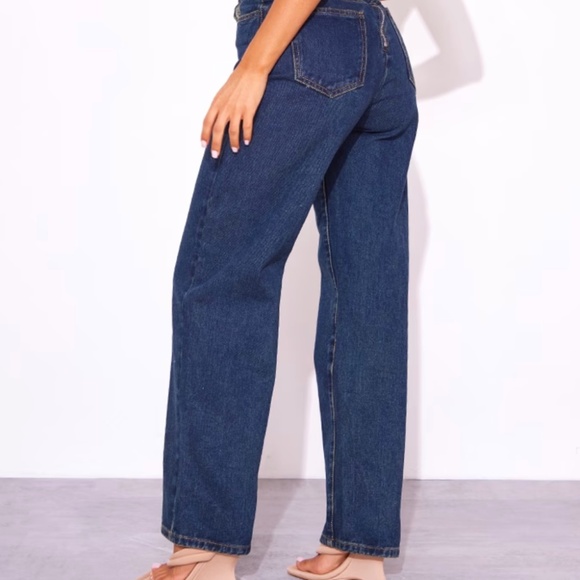 Petite bandeau wide leg jumpsuit - Picture 2 of 2